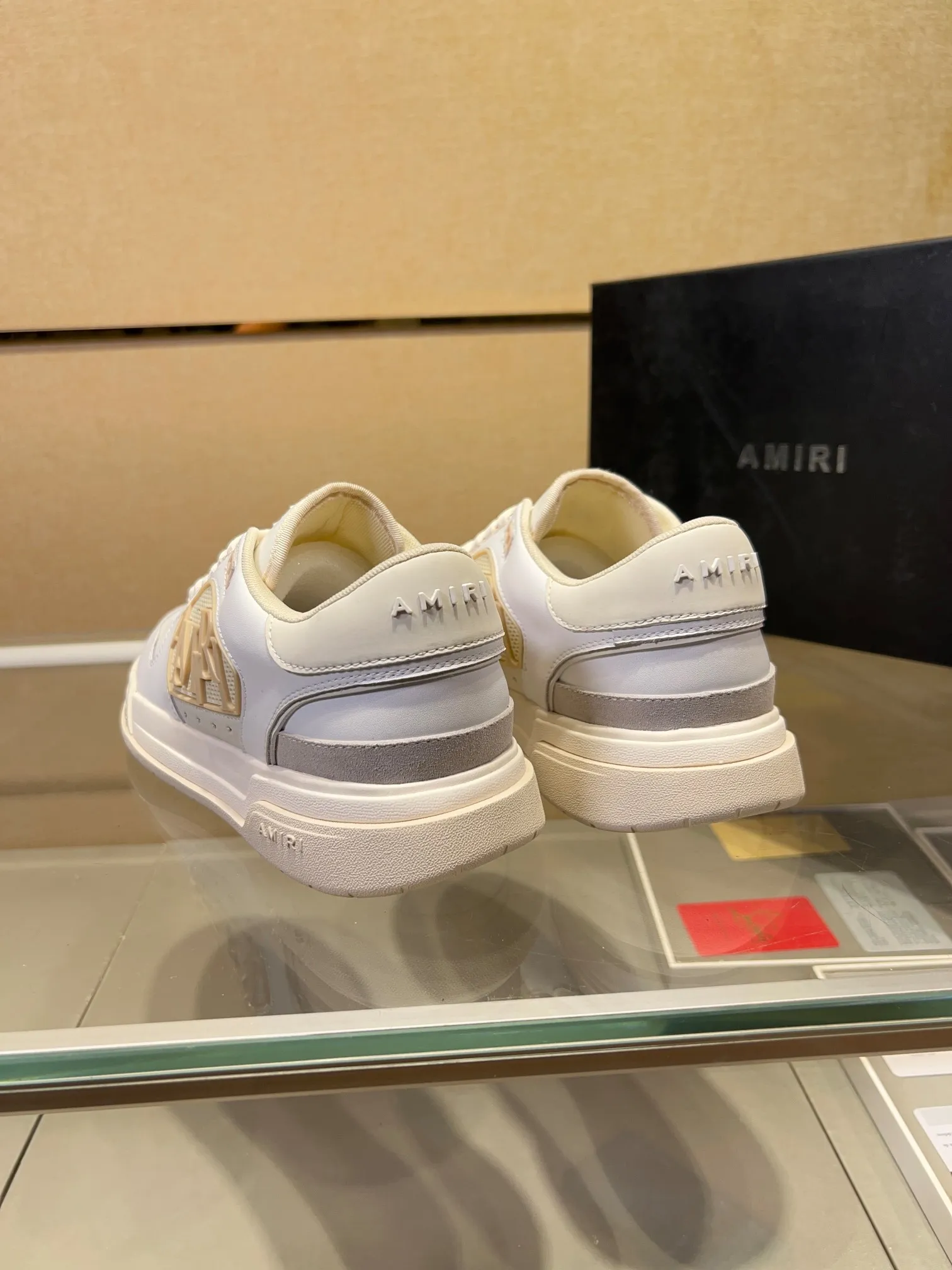 Men's men's shoes 💰500 [New style] 🌲🌲 Amiri - New Amiri trendy shoes, low-top casual sports shoes, the same style as celebrities, made of selected cowhide stitching, original outsole, comfortable on the feet, high-end workmanship, welcome to buy Size: 39-45 (customized for 46)